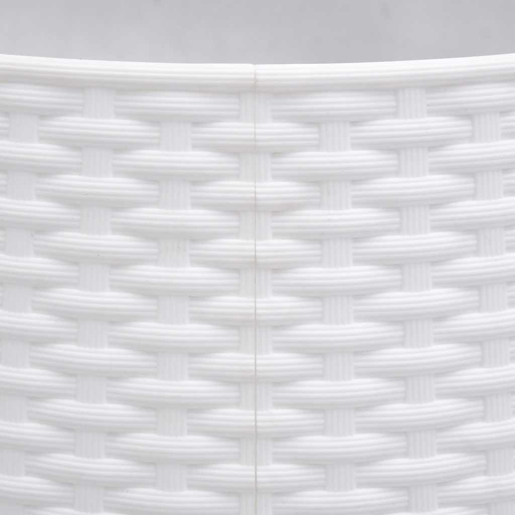 Ziemassvētku eglītes svārki Balts Ø65x23 cm Plastmasa