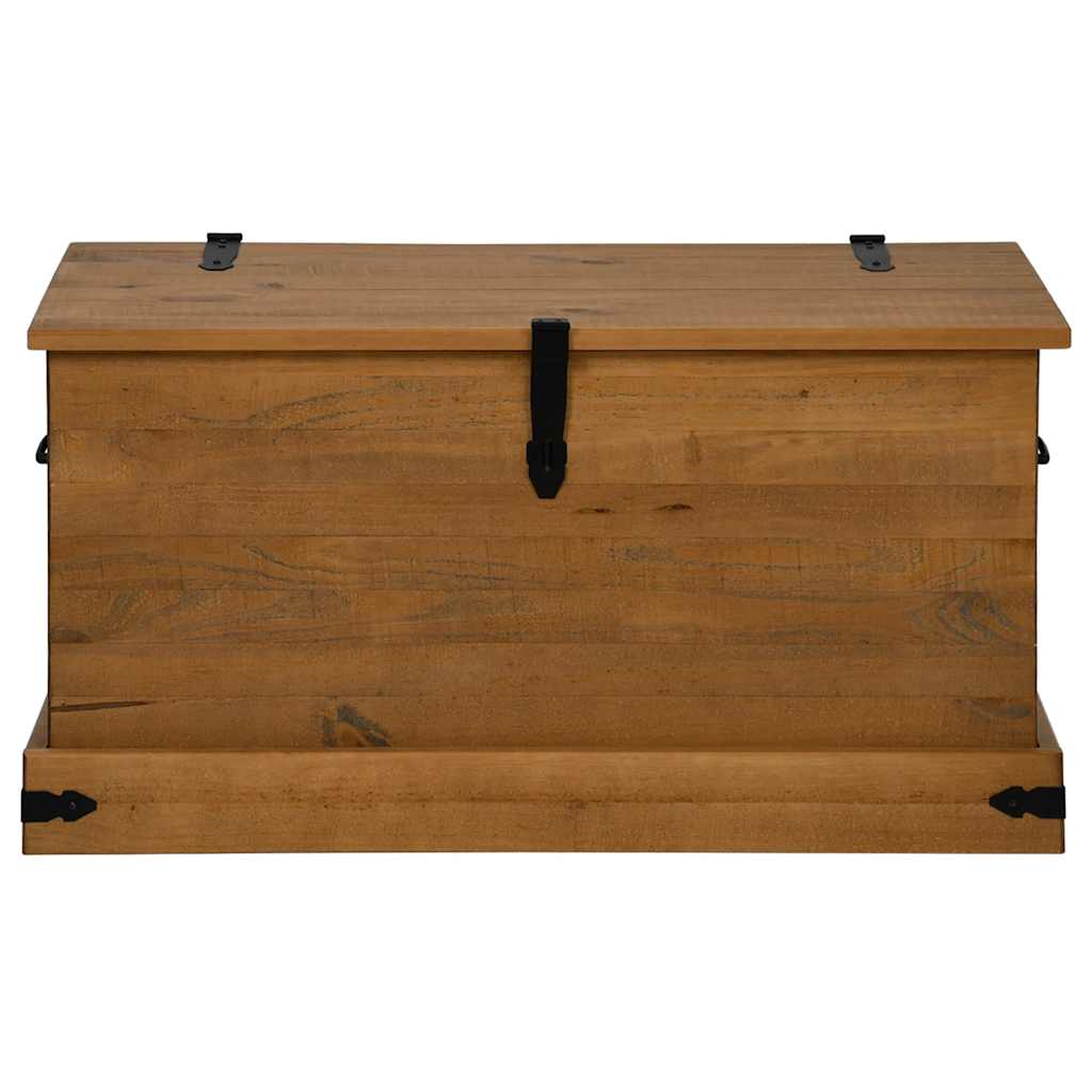 laikymo skrynia HALDEN 91x48x47 cm medžio masyvo pušis