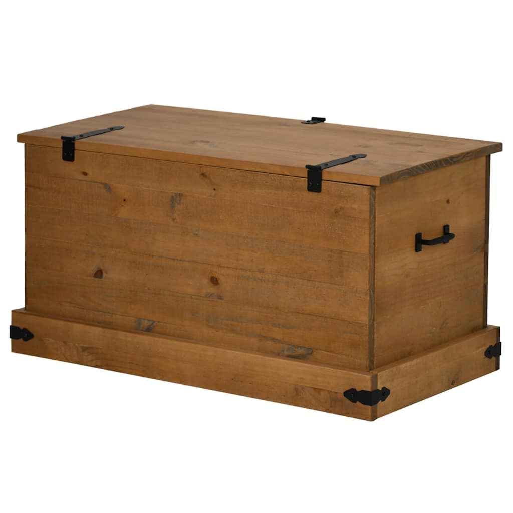 laikymo skrynia HALDEN 91x48x47 cm medžio masyvo pušis