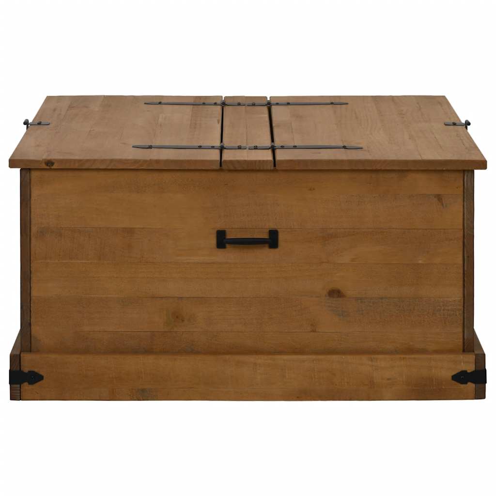laikymo skrynia HALDEN 91x91x47 cm medžio masyvo pušis