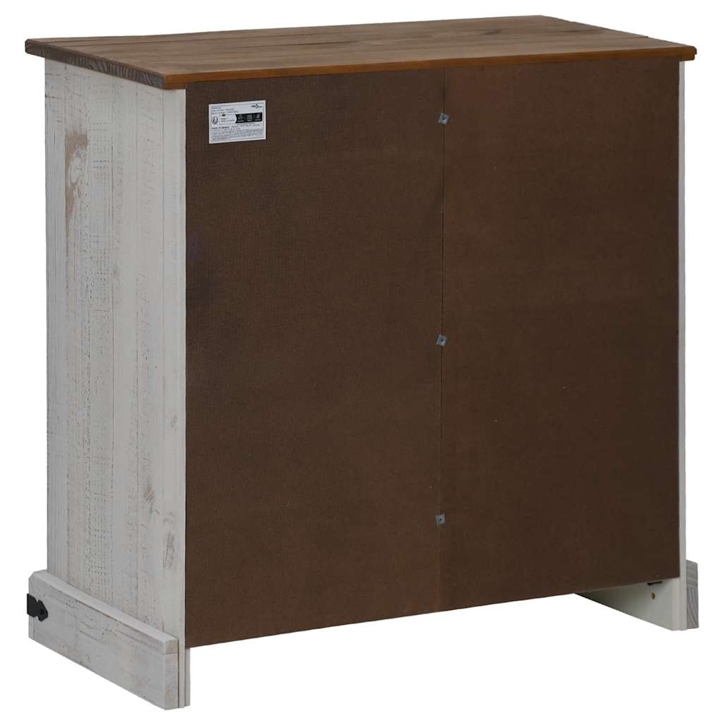 indauja HALDEN su stumdomomis durimis balta 80x40x80 cm