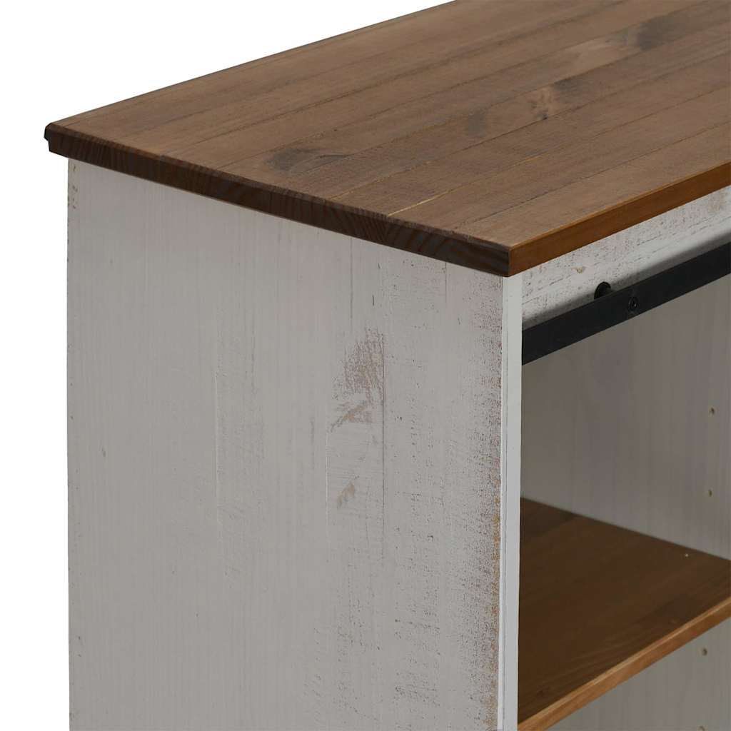 indauja HALDEN su stumdomomis durimis balta 80x40x80 cm