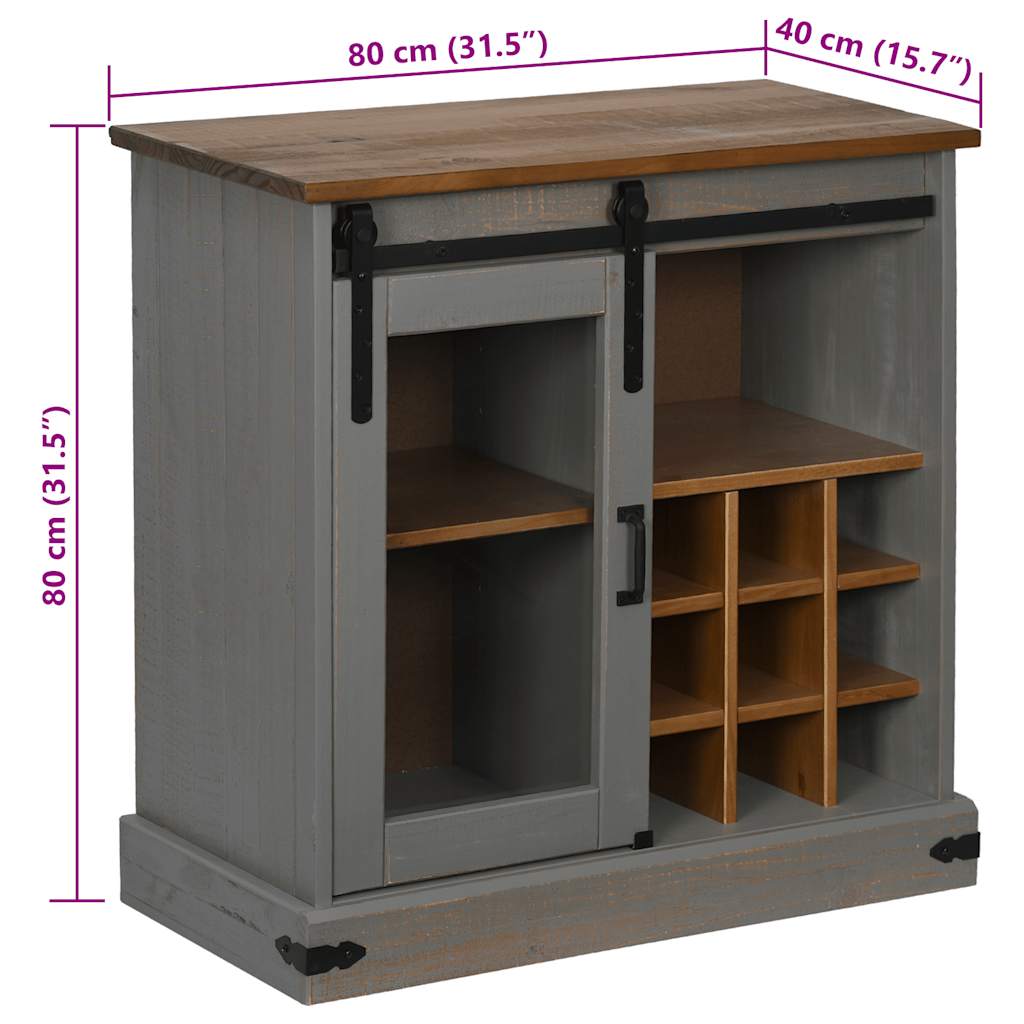 indauja HALDEN su stumdomomis durimis pilka 80x40x80 cm