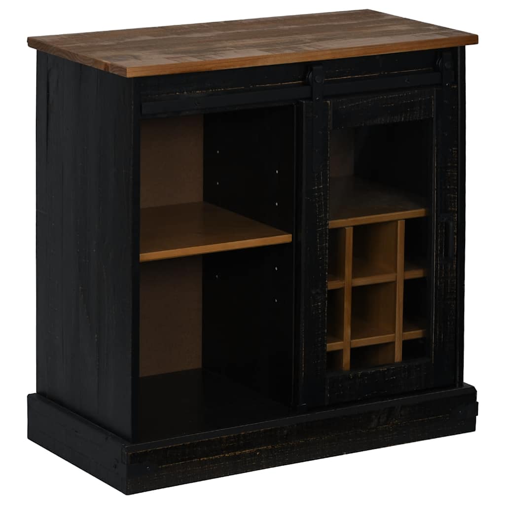 indauja HALDEN su stumdomomis durimis juoda 80x40x80 cm