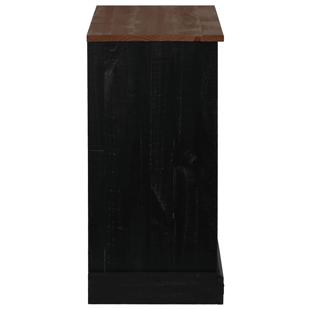 indauja HALDEN su stumdomomis durimis juoda 80x40x80 cm