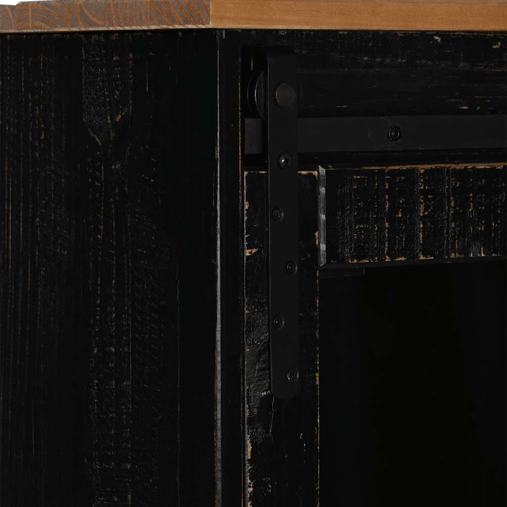 indauja HALDEN su stumdomomis durimis juoda 80x40x80 cm