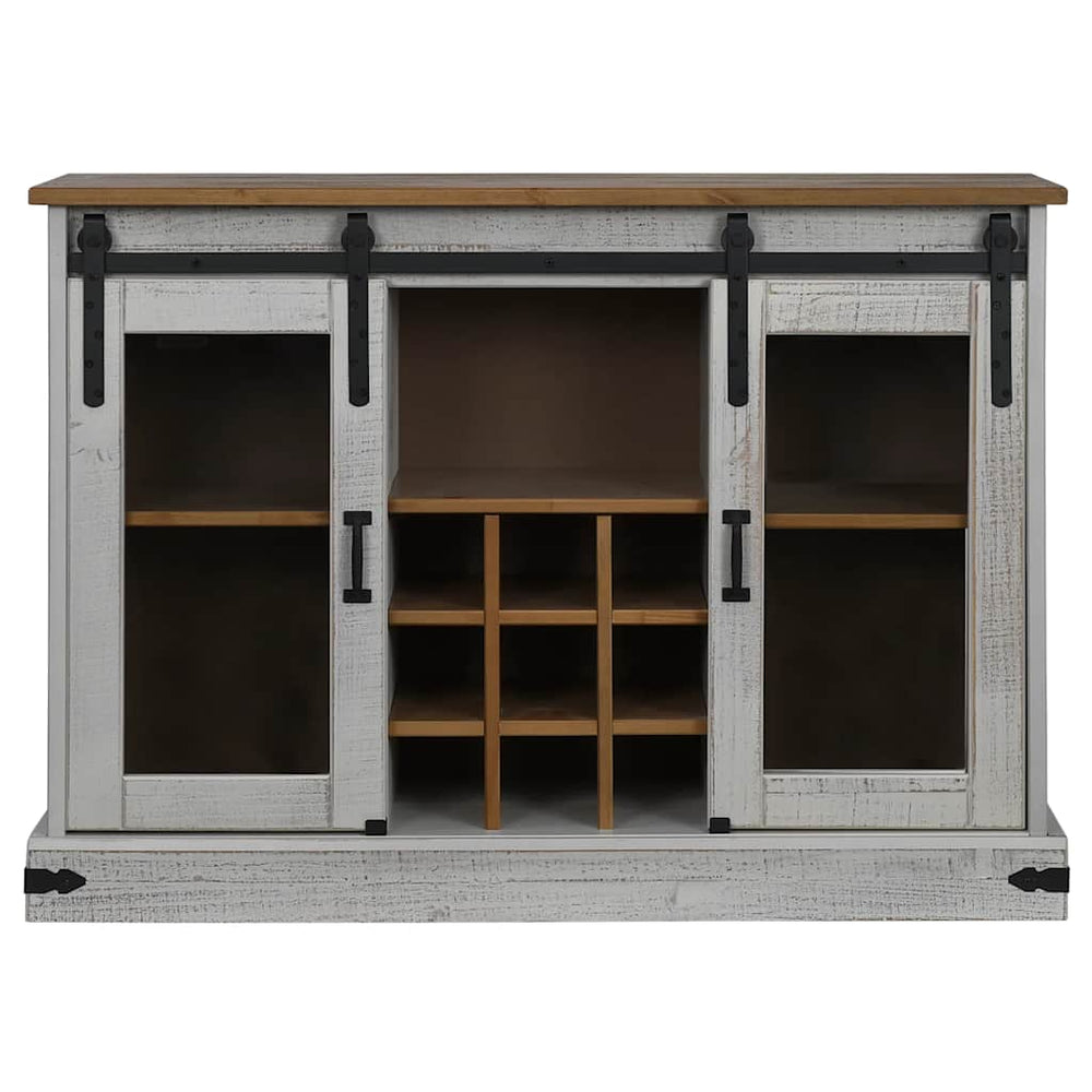 indauja HALDEN 2 stumdomos durys balta 112x40x80 cm