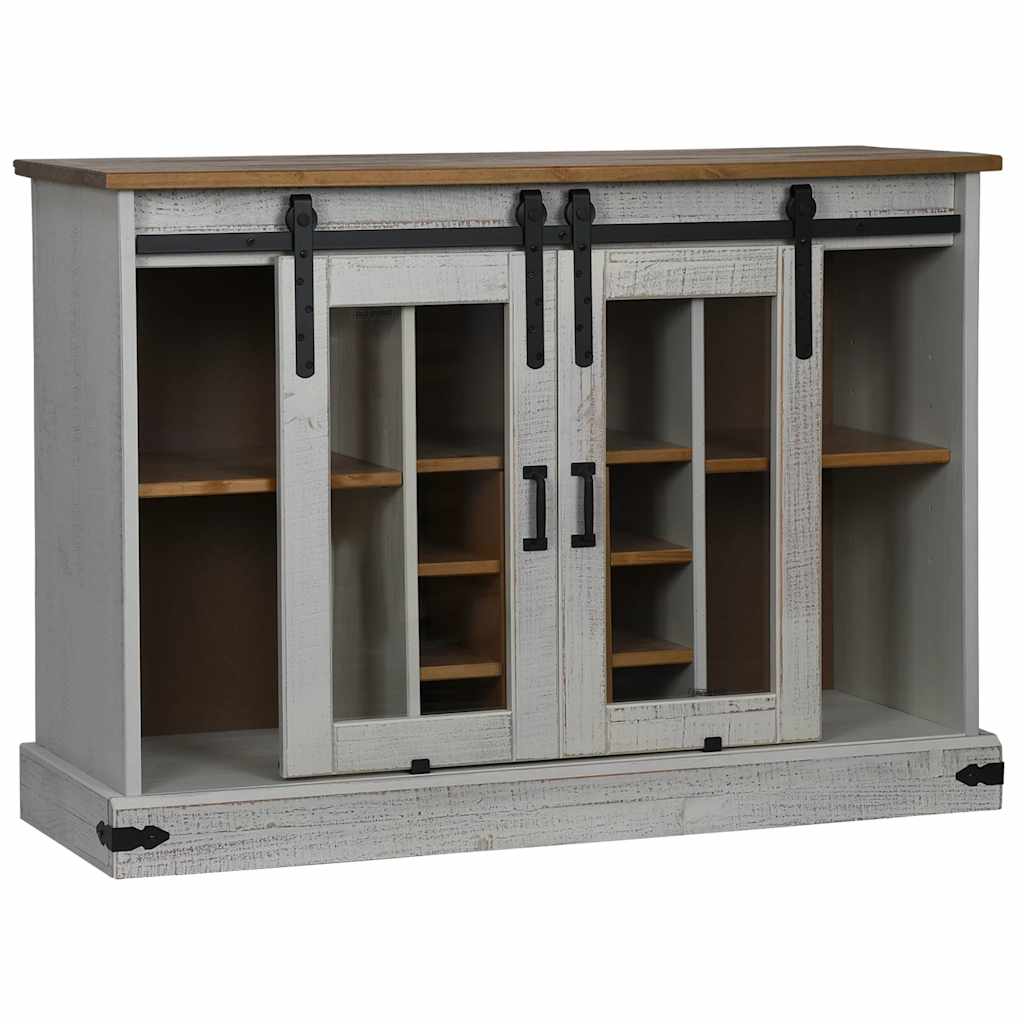 indauja HALDEN 2 stumdomos durys balta 112x40x80 cm