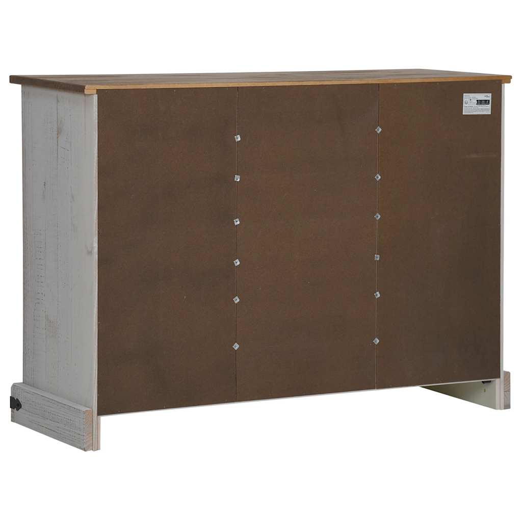 indauja HALDEN 2 stumdomos durys balta 112x40x80 cm