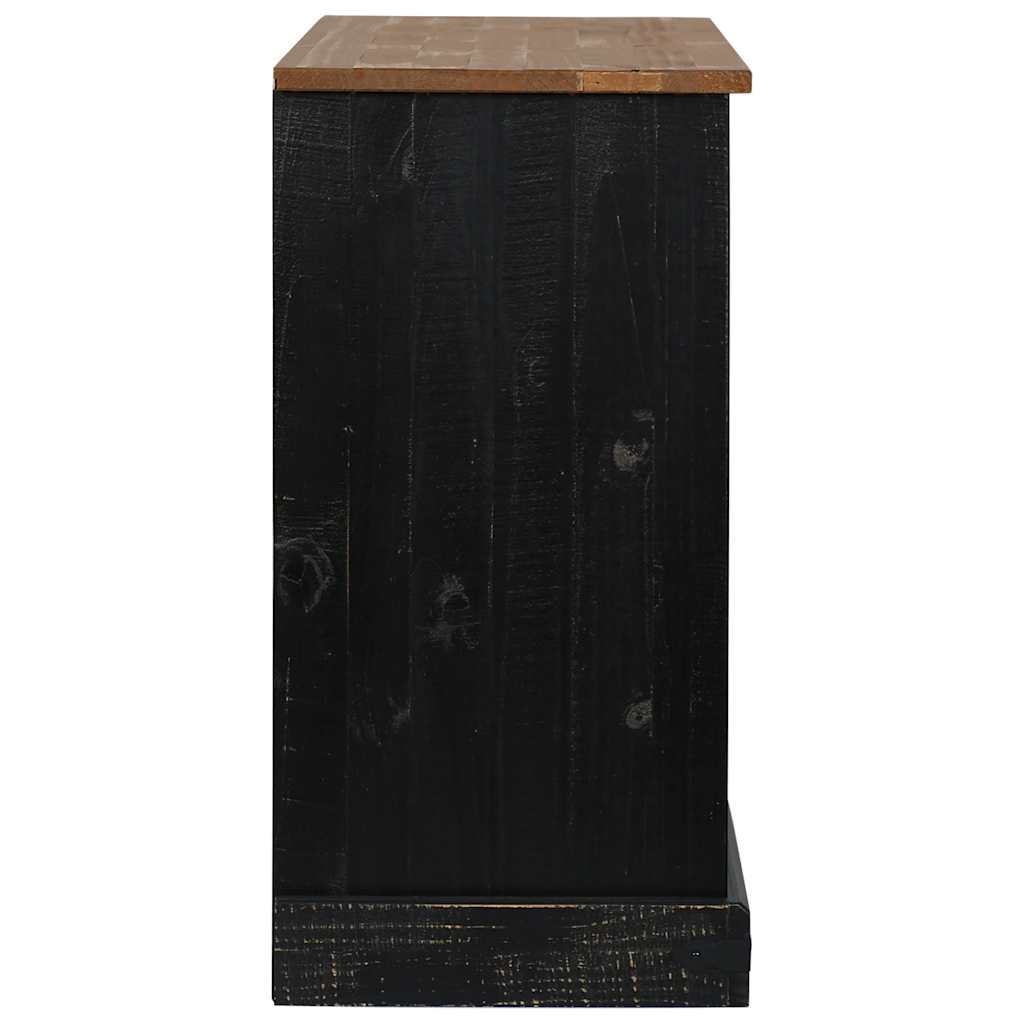 indauja HALDEN 2 stumdomos durys juodos 112x40x80 cm