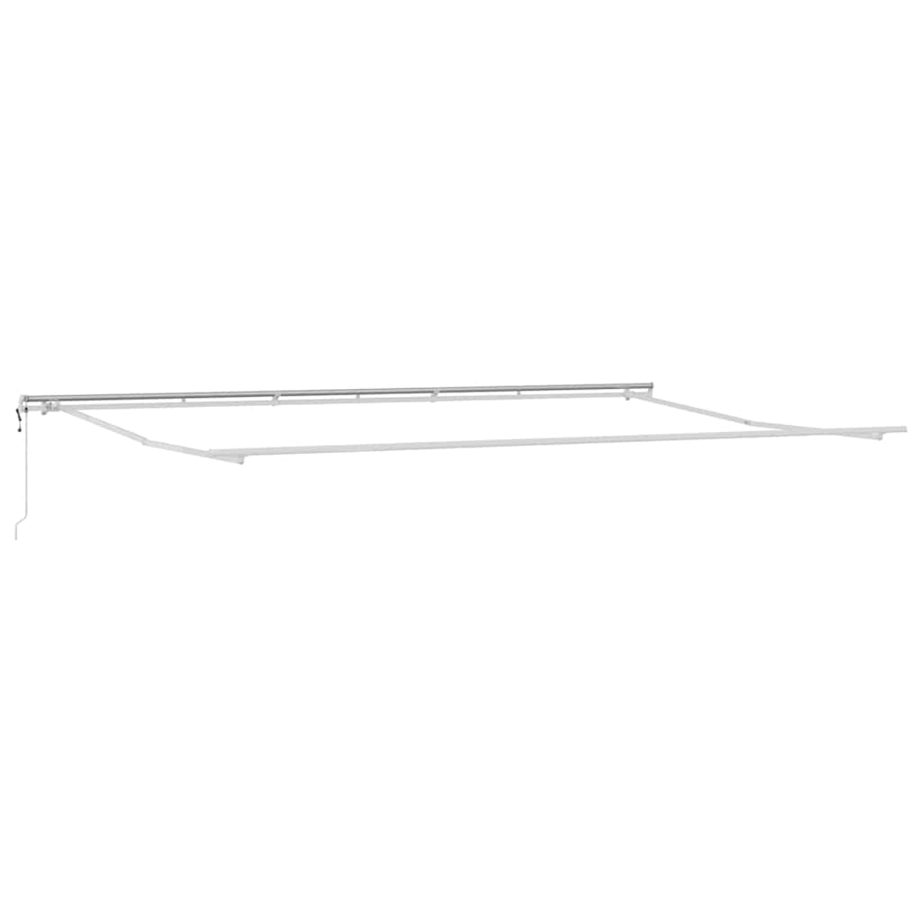 Automatic retractable awning, burgundy, 600x300cm