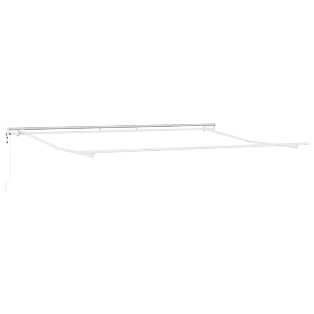 Automatic retractable awning, brown, 500x300cm