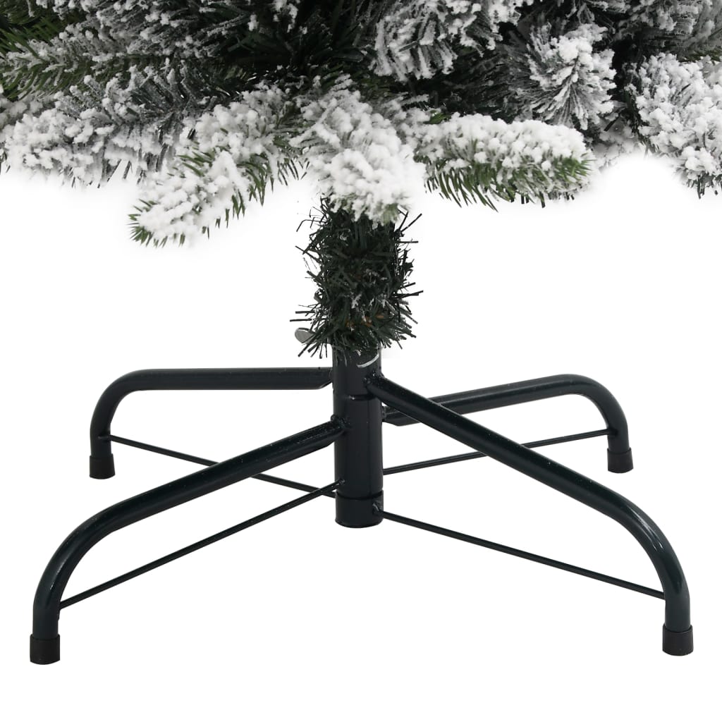Dirbtinė siaura Kalėdų eglutė SNOWY, 120cm