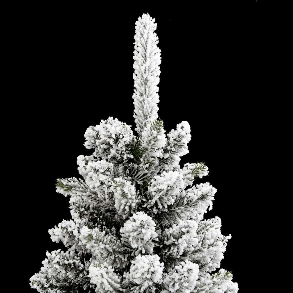 Dirbtinė siaura Kalėdų eglutė SNOWY, 150cm