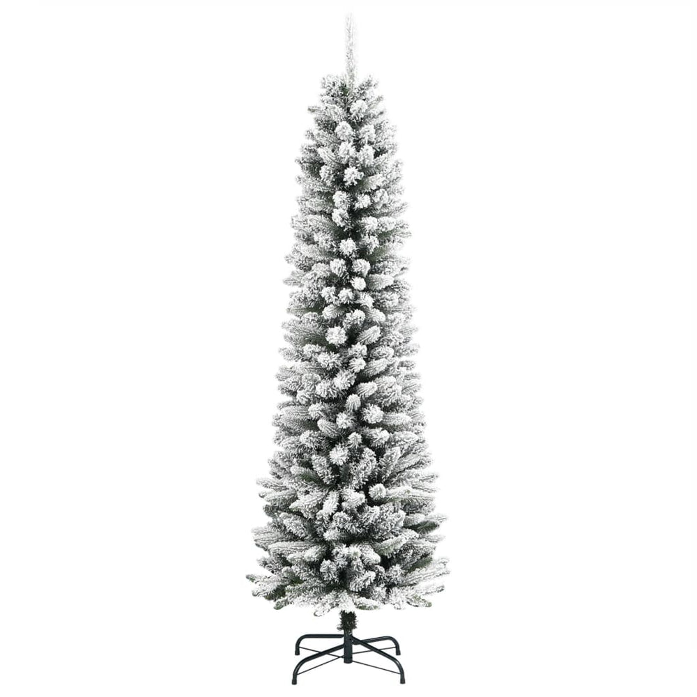 Dirbtinė siaura Kalėdų eglutė SNOWY, 180cm
