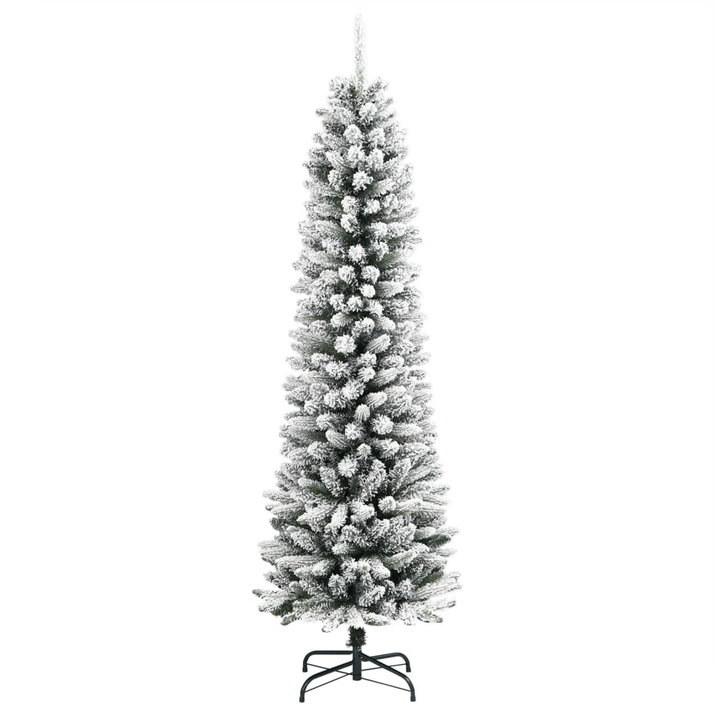 Dirbtinė siaura Kalėdų eglutė SNOWY, 180cm