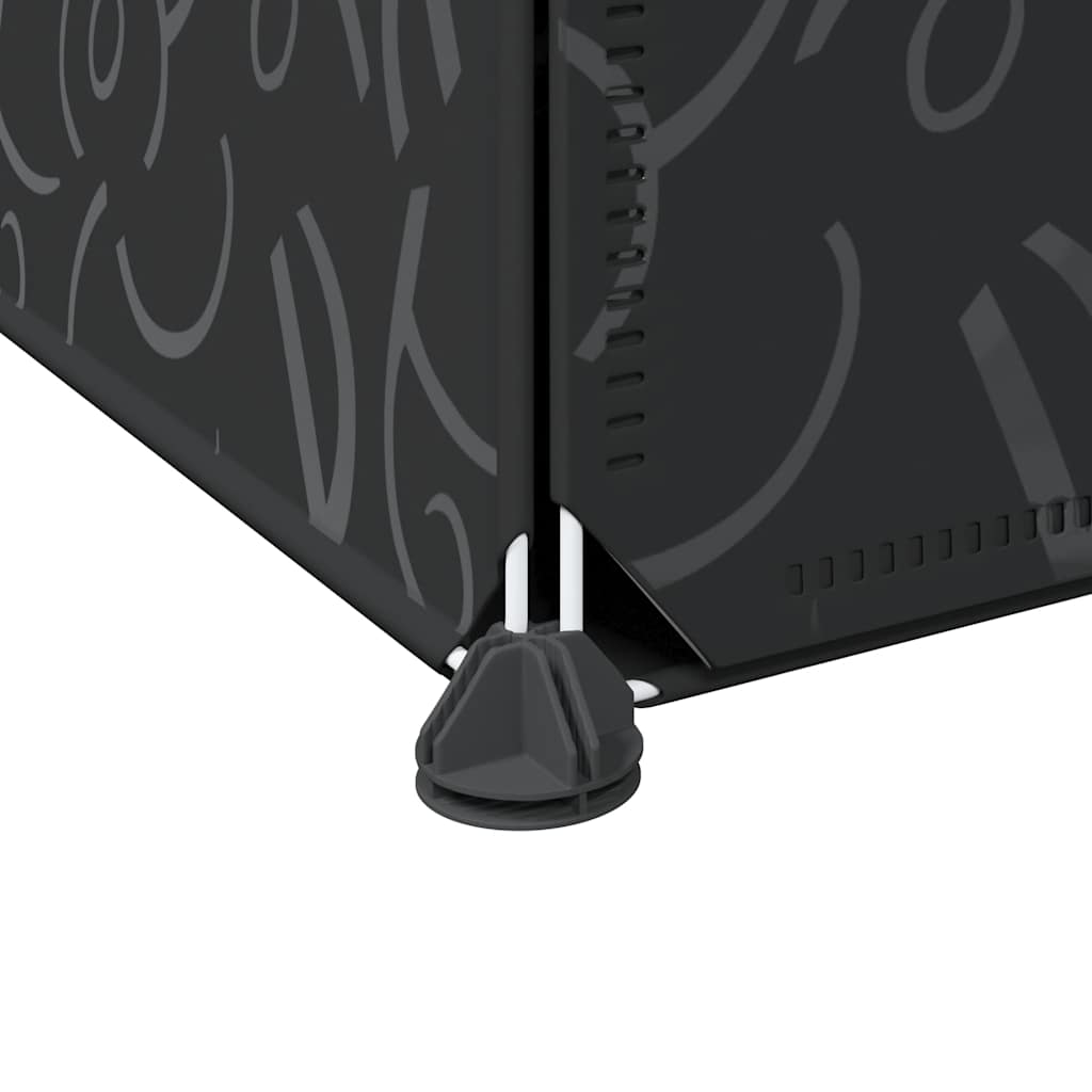 Storage Cube Organizer with 12 Cubes and Hanging Rods PP
