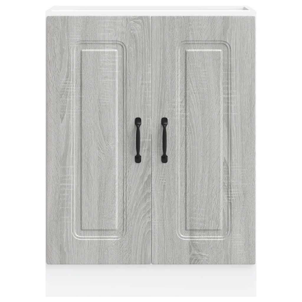 kriauklės pagrindo spintelė, Kalmar, pilka, 60x46x81,5 cm