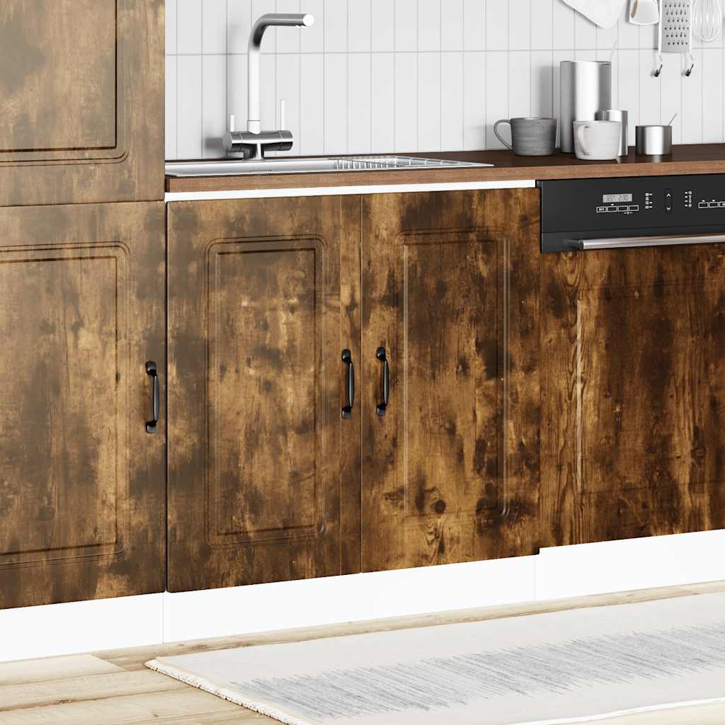 base cabinet for sink, Kalmar, smoky, 80x46x81.5 cm