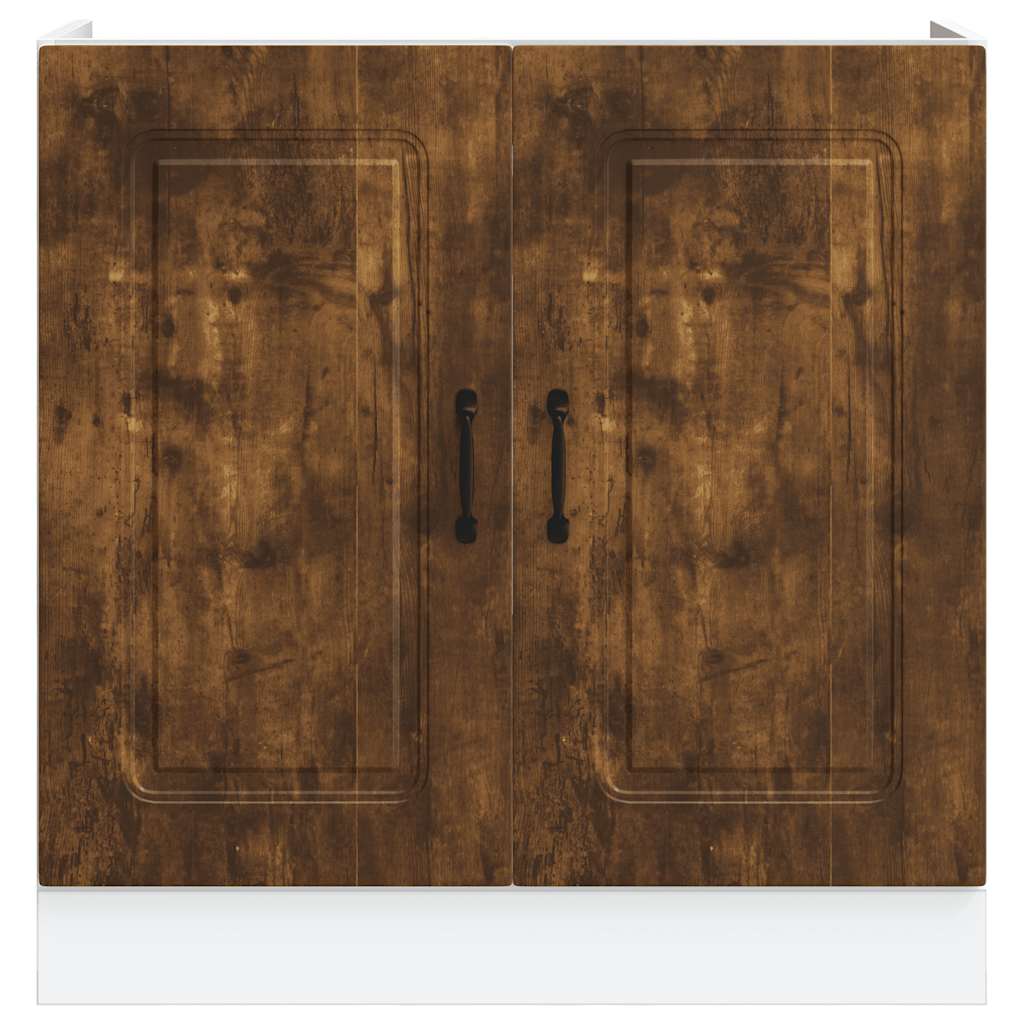 base cabinet for sink, Kalmar, smoky, 80x46x81.5 cm