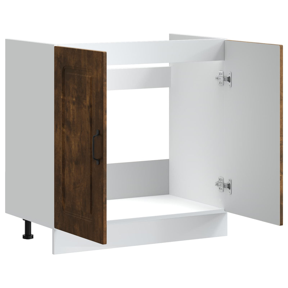 base cabinet for sink, Kalmar, smoky, 80x46x81.5 cm