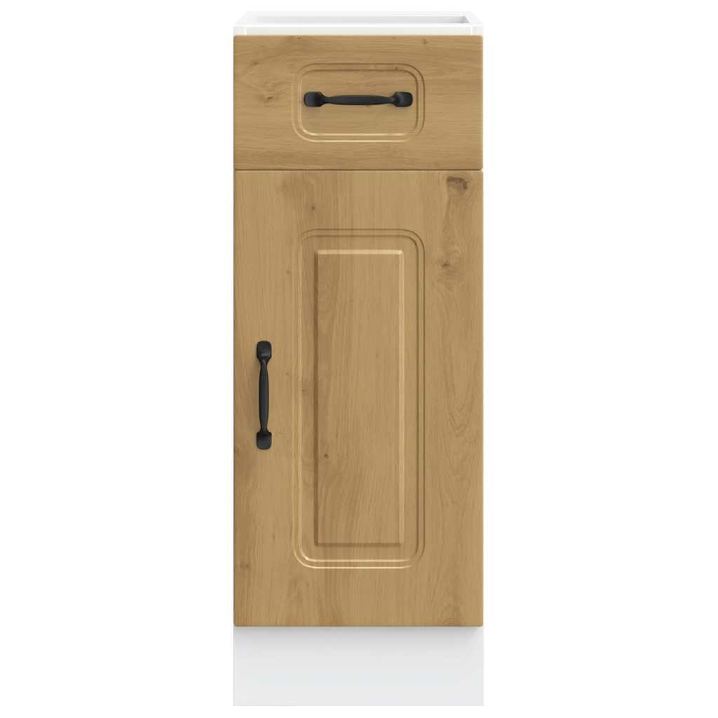 Kitchen cabinet, Kalmar, artisan oak, engineered wood