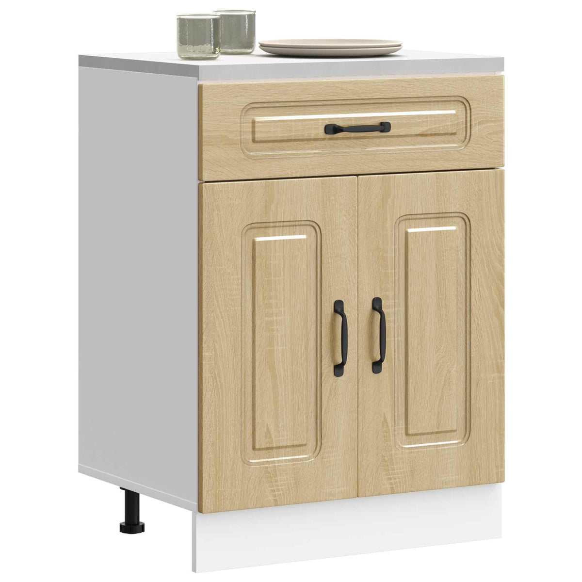 Kitchen cabinet, Kalmar, sonoma oak, engineered wood