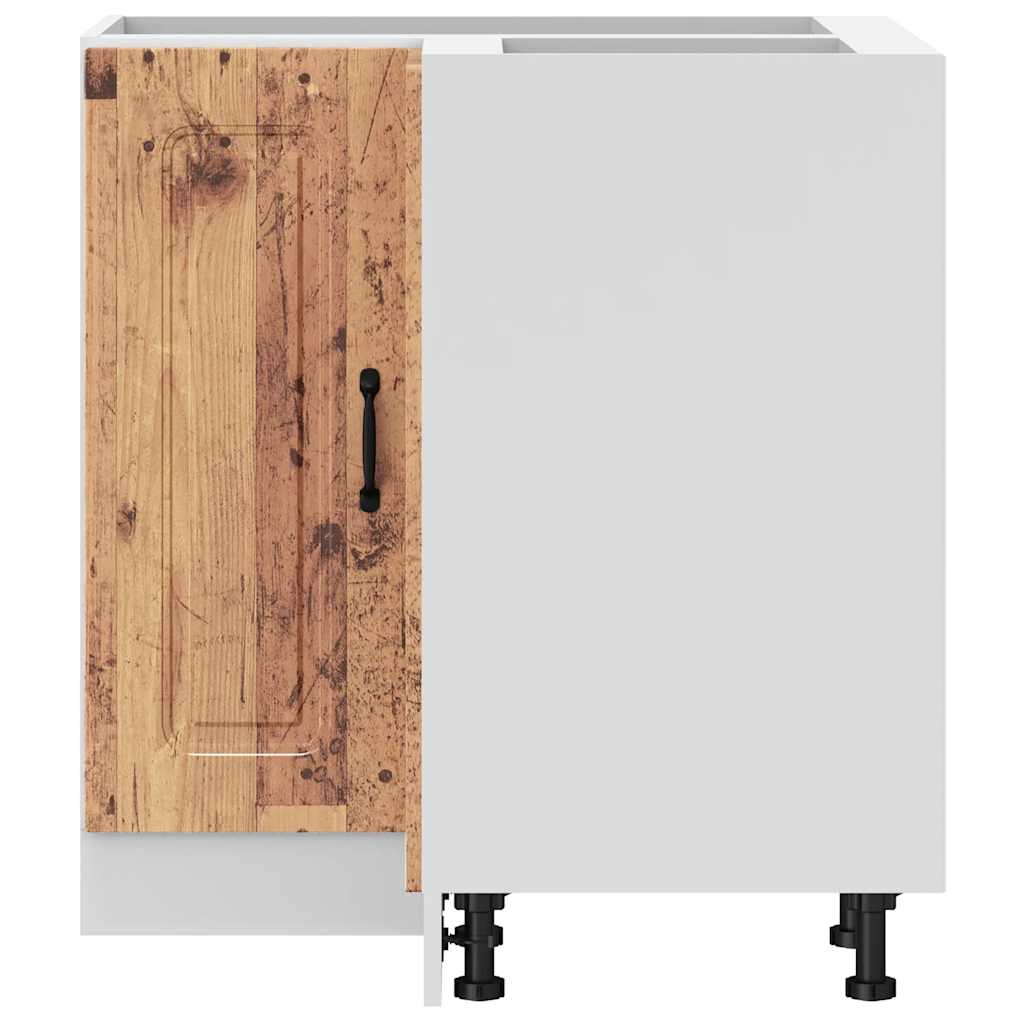 Corner kitchen cabinet, Kalmar, wood, treated wood
