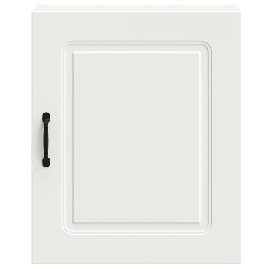 Wall Kitchen Cabinets 2 pcs "Kalmar" White Engineered Wood