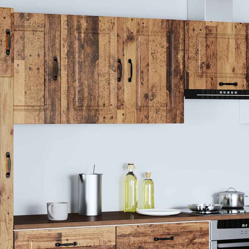 Sieninė virtuvės spintelė, Kalmar, medienos, apdirbta mediena