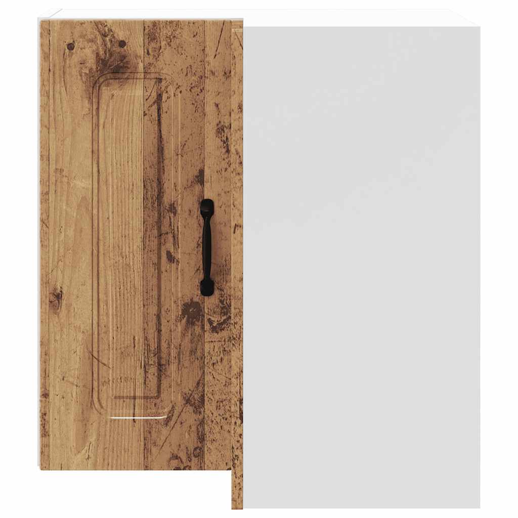 virtuvės sieninė kampinė spintelė "Kalmar" Old Wood