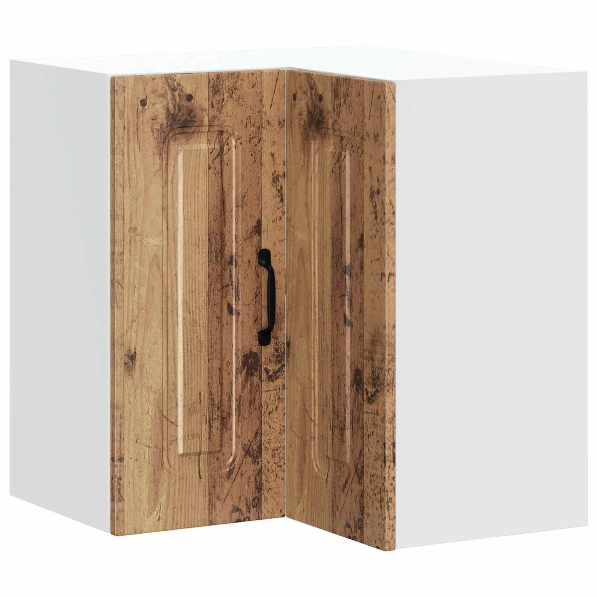 virtuvės sieninė kampinė spintelė "Kalmar" Old Wood