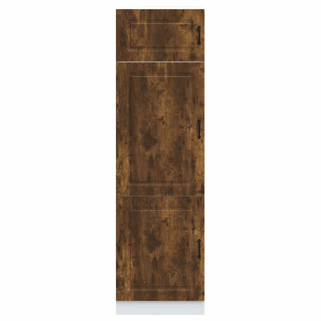 "Kalmar" Kitchen Cabinet Smoked Oak Engineered Wood
