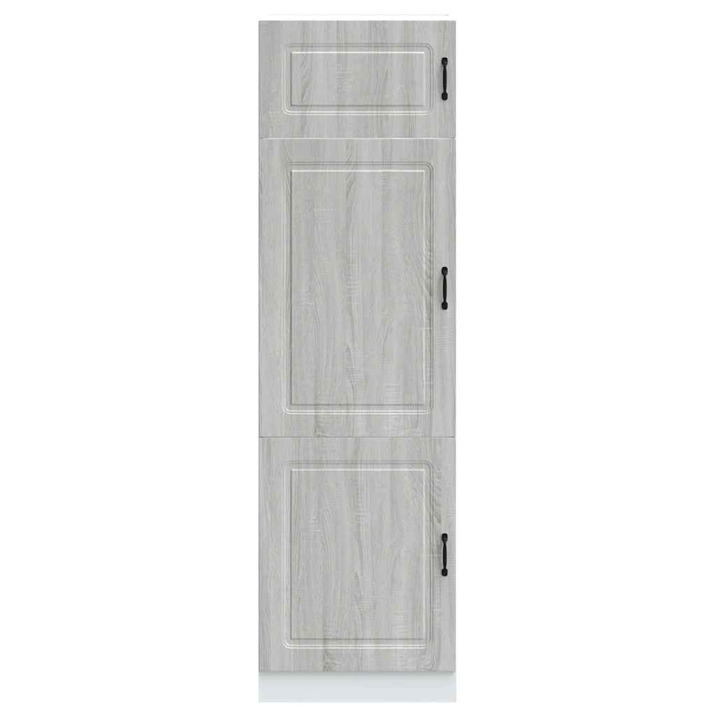 virtuvės spinta "Kalmar" Pilka Sonoma Engineered Wood