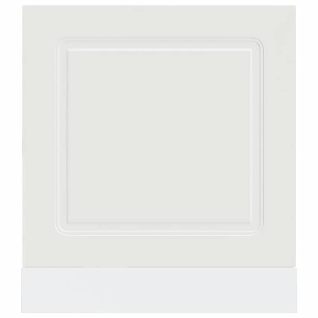 Trauku mazgājamās mašīnas panelis "Kalmar" balts 60x1,5x67 cm