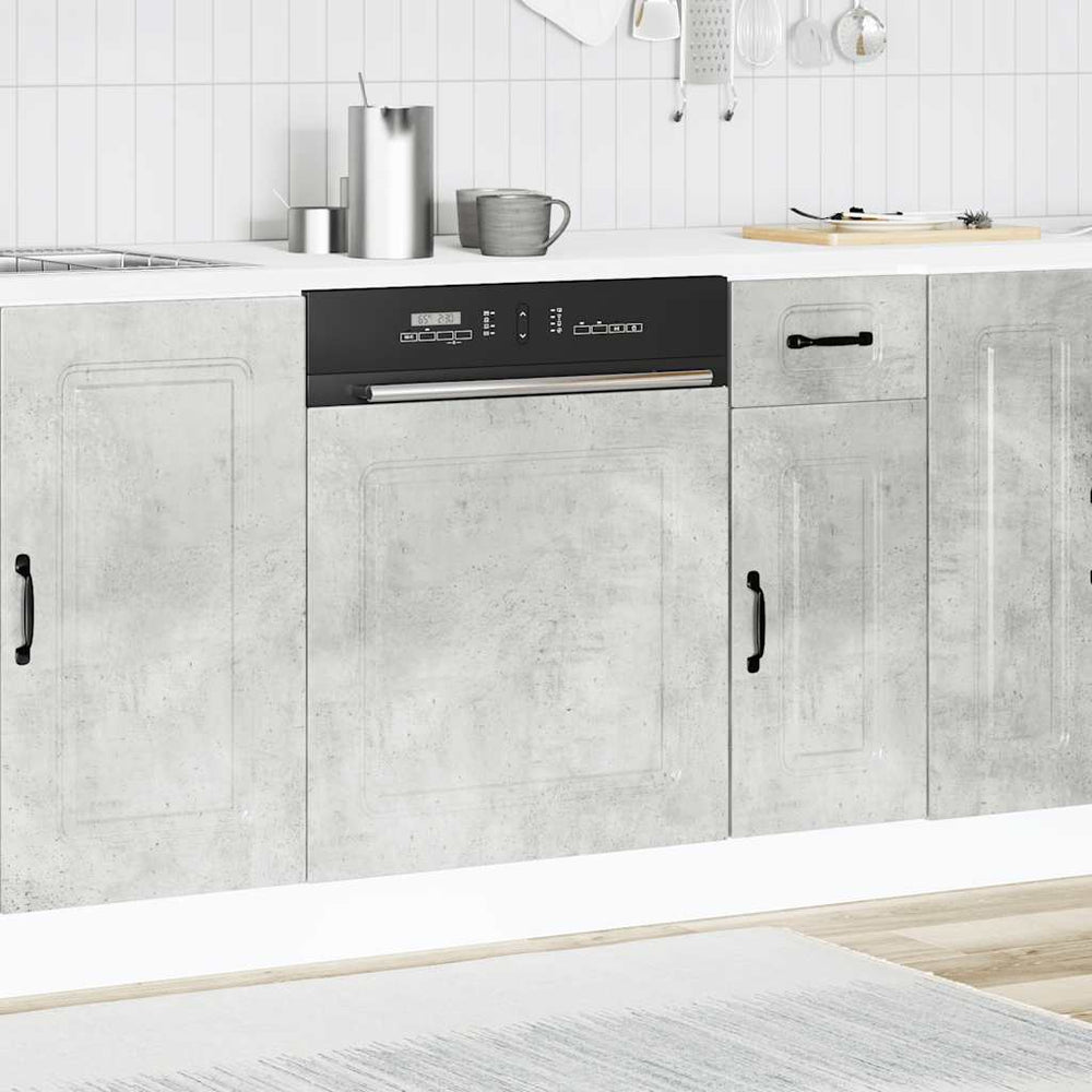 indaplovės skydelis "Kalmar" Betonas pilkas 60x1,5x67 cm