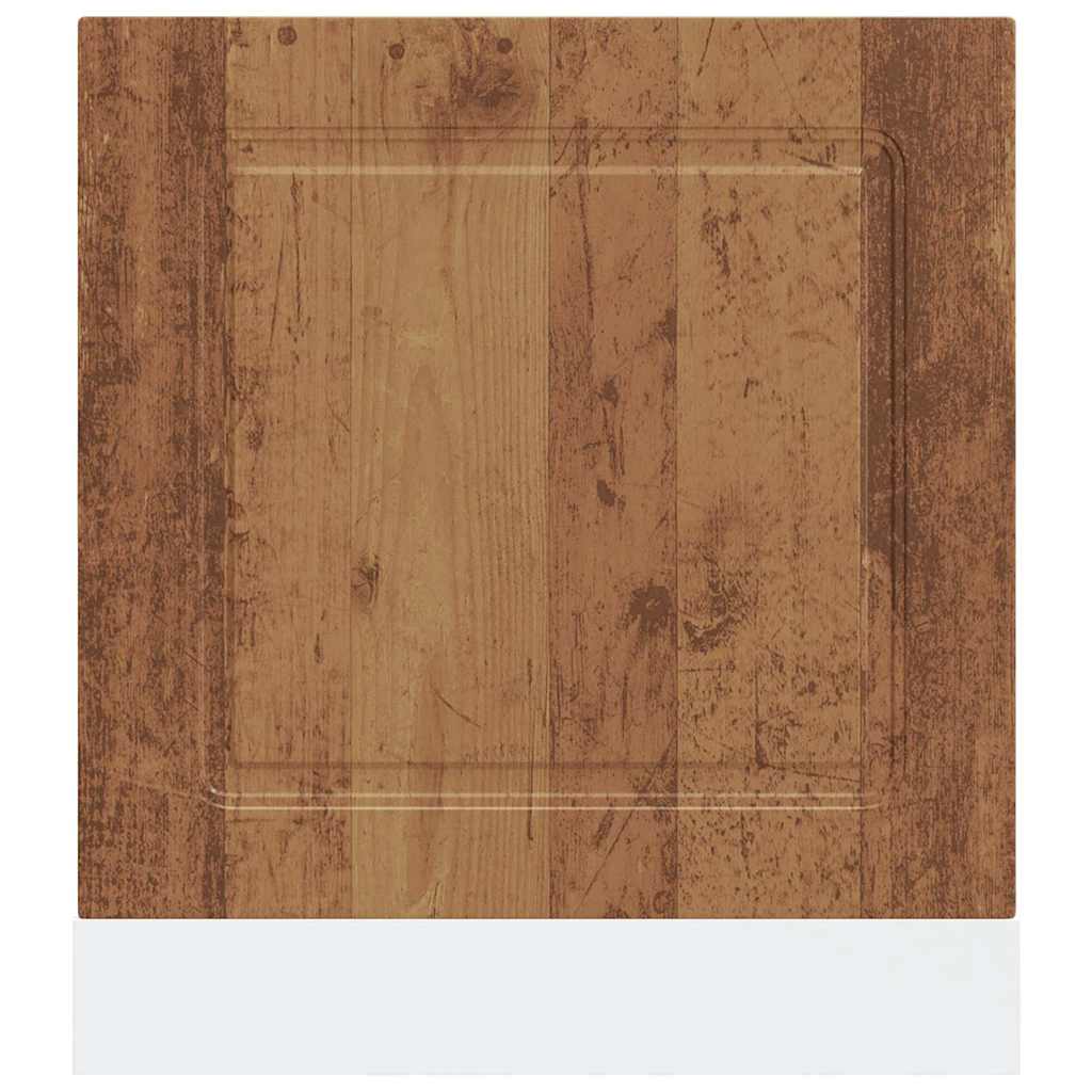 Trauku mazgājamās mašīnas panelis "Kalmar" vecs koks 60x1,5x67 cm