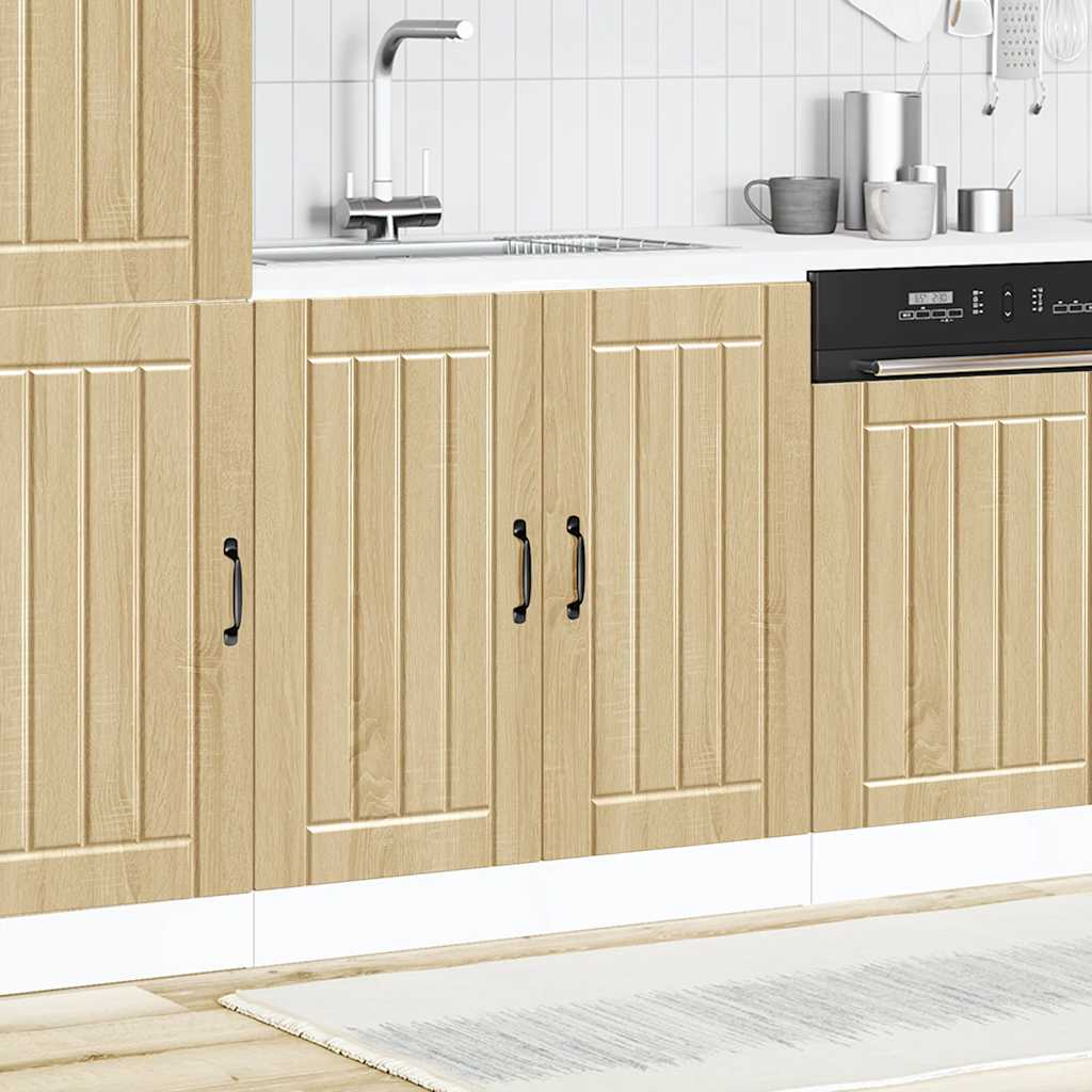 kriauklės pagrindo spintelė "Lucca" Sonoma Oak Engineered Wood