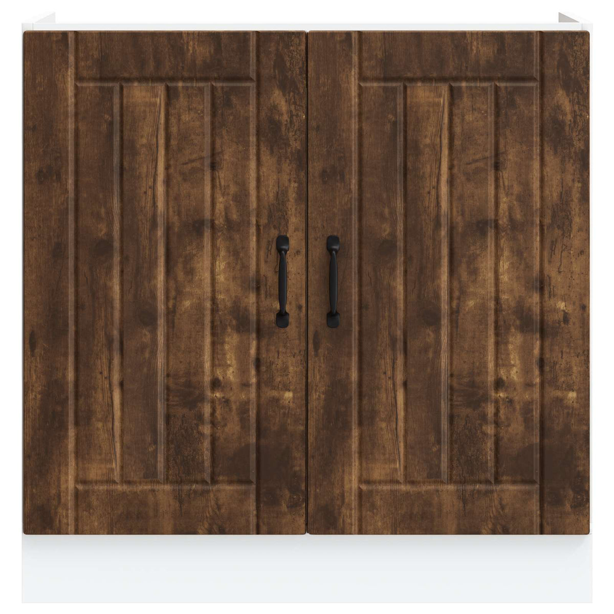 Sink base cabinet "Lucca" Smoked oak