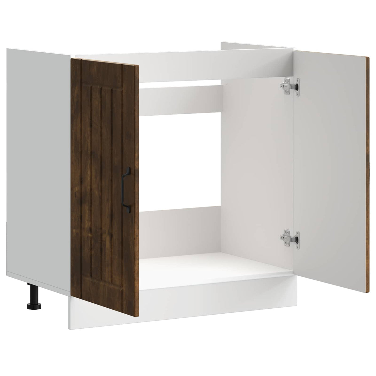 Sink base cabinet "Lucca" Smoked oak
