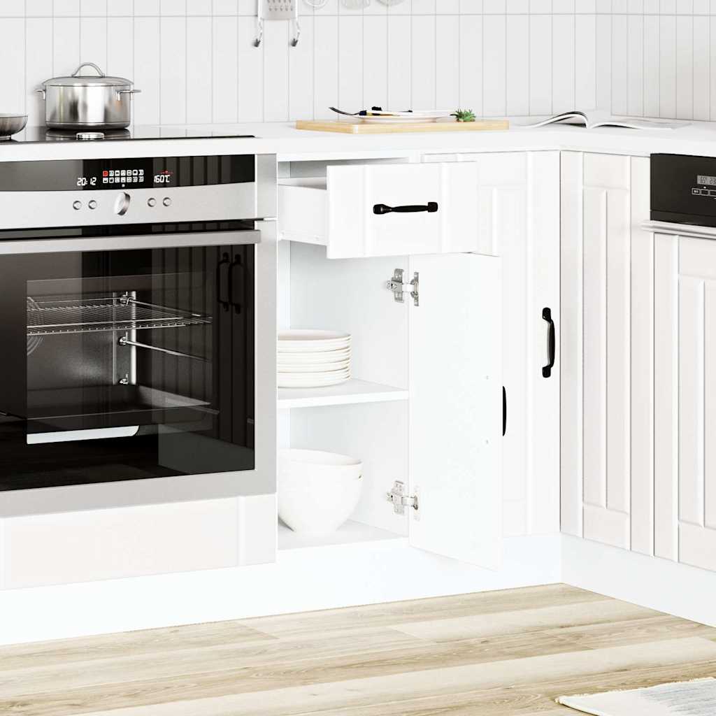 Kitchen cabinet, Lucca, white, engineered wood