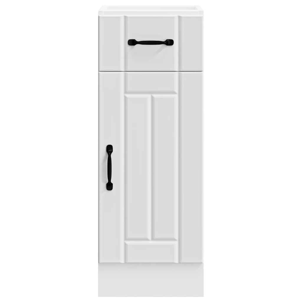 Kitchen cabinet, Lucca, white, engineered wood