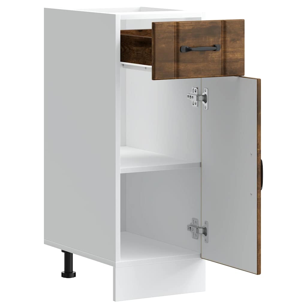 Kitchen cabinet, Lucca, smoky oak, engineered wood