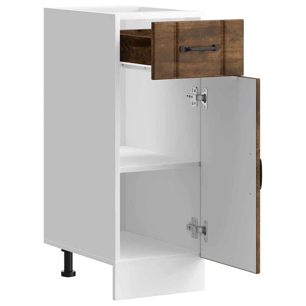 Kitchen cabinet, Lucca, smoky oak, engineered wood