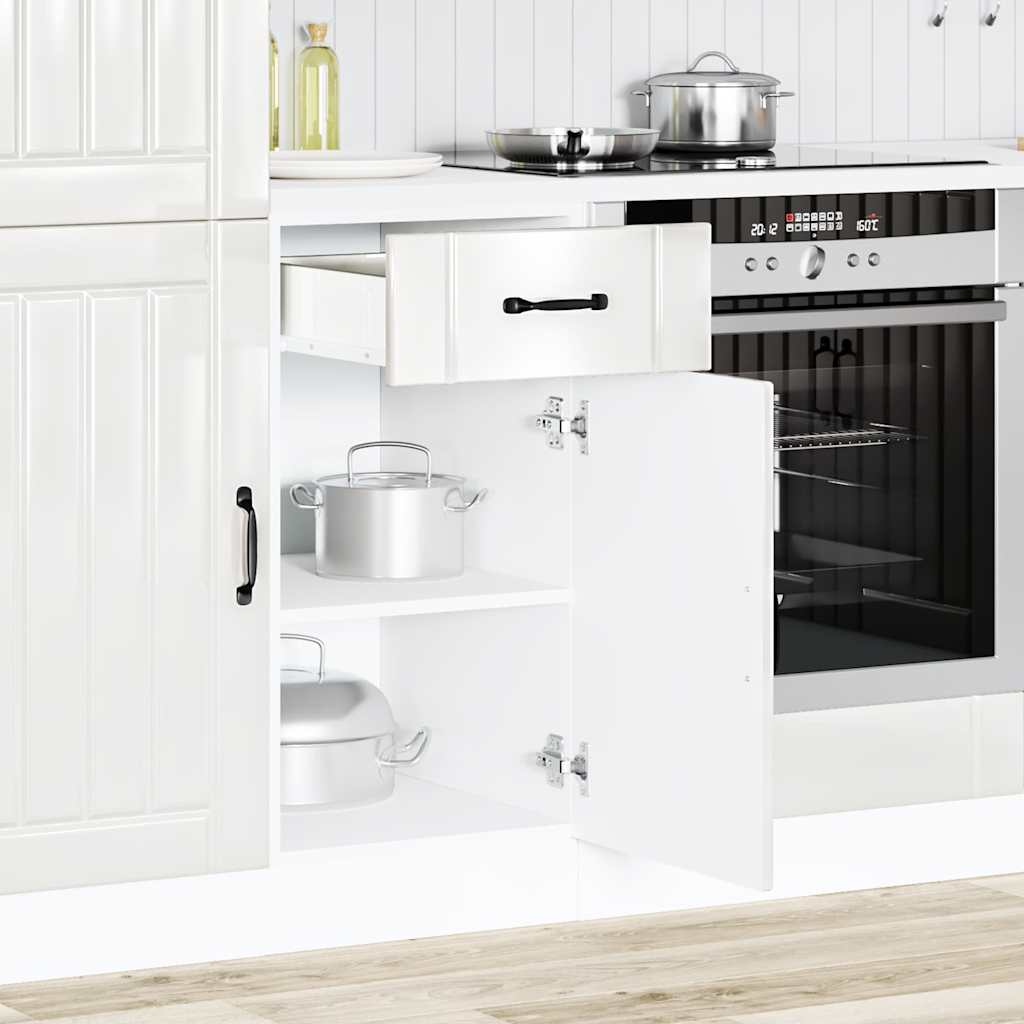 Kitchen cabinet, Lucca, white, engineered wood