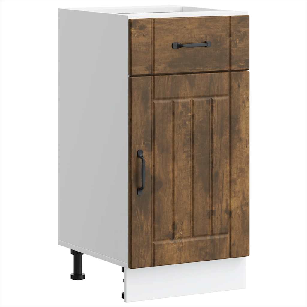 Kitchen cabinet, Lucca, smoky oak, engineered wood