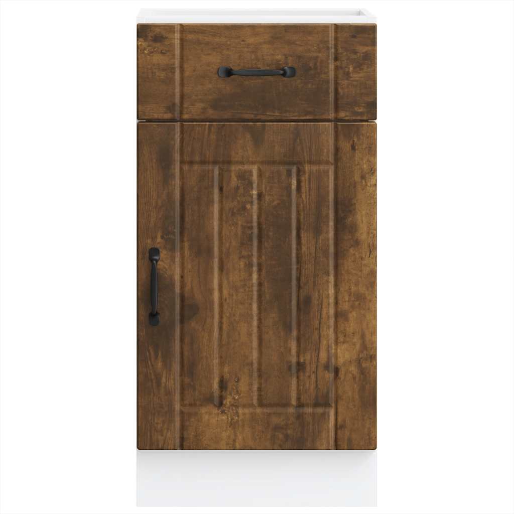 Kitchen cabinet, Lucca, smoky oak, engineered wood