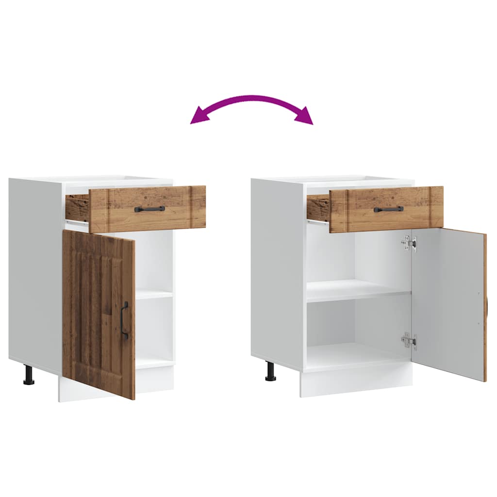 Kitchen cabinet, Lucca, wooden, engineered wood
