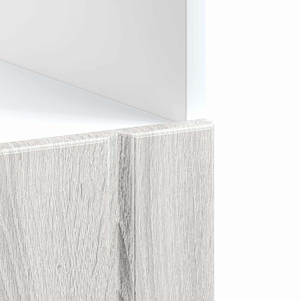 Orkaitės spintelė "Lucca" Pilka Sonoma Engineered Wood