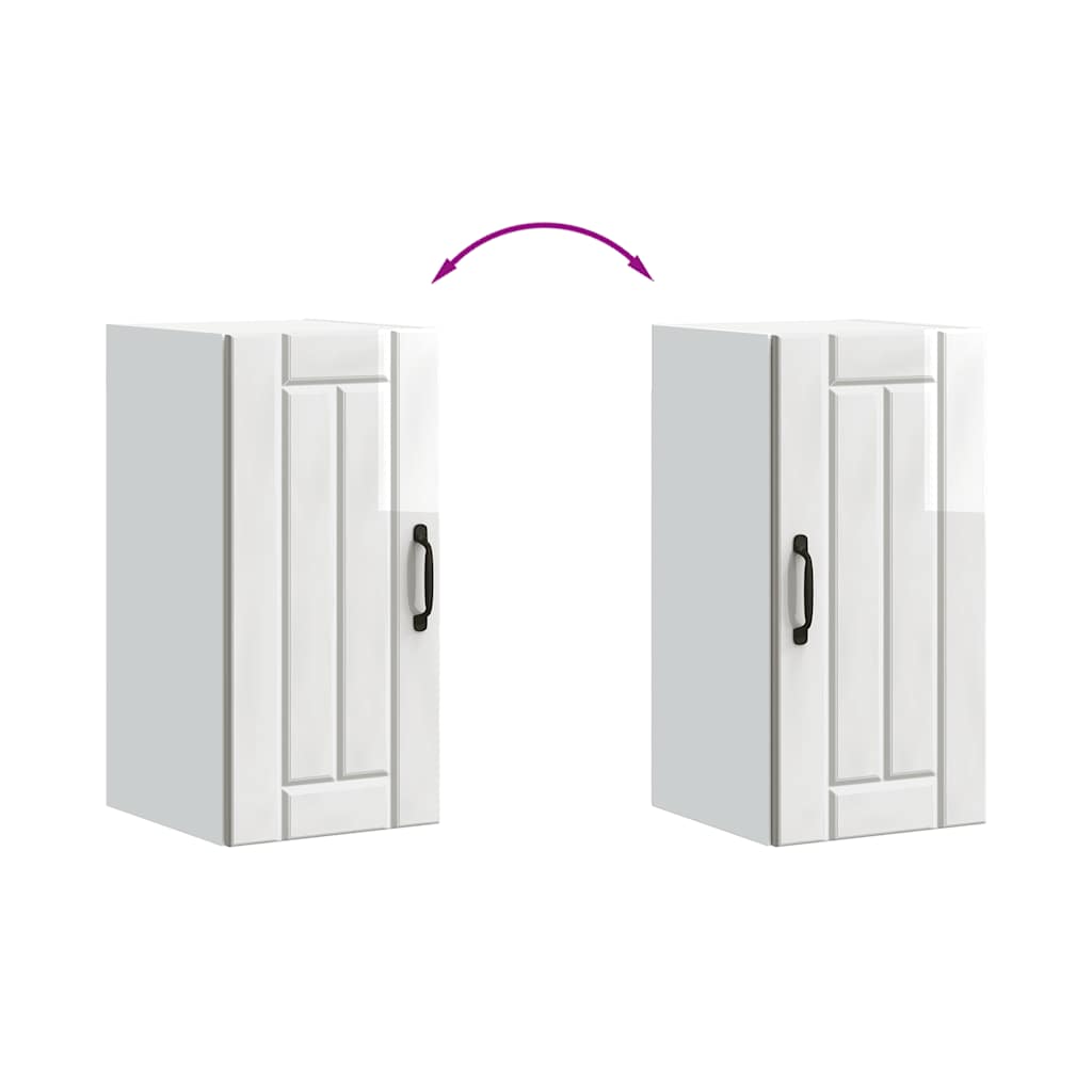 Lucca Wall Kitchen Cabinet Gloss White